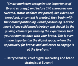 Darcy Schuller, chief digital marketing & brand strategies at Suvonni
